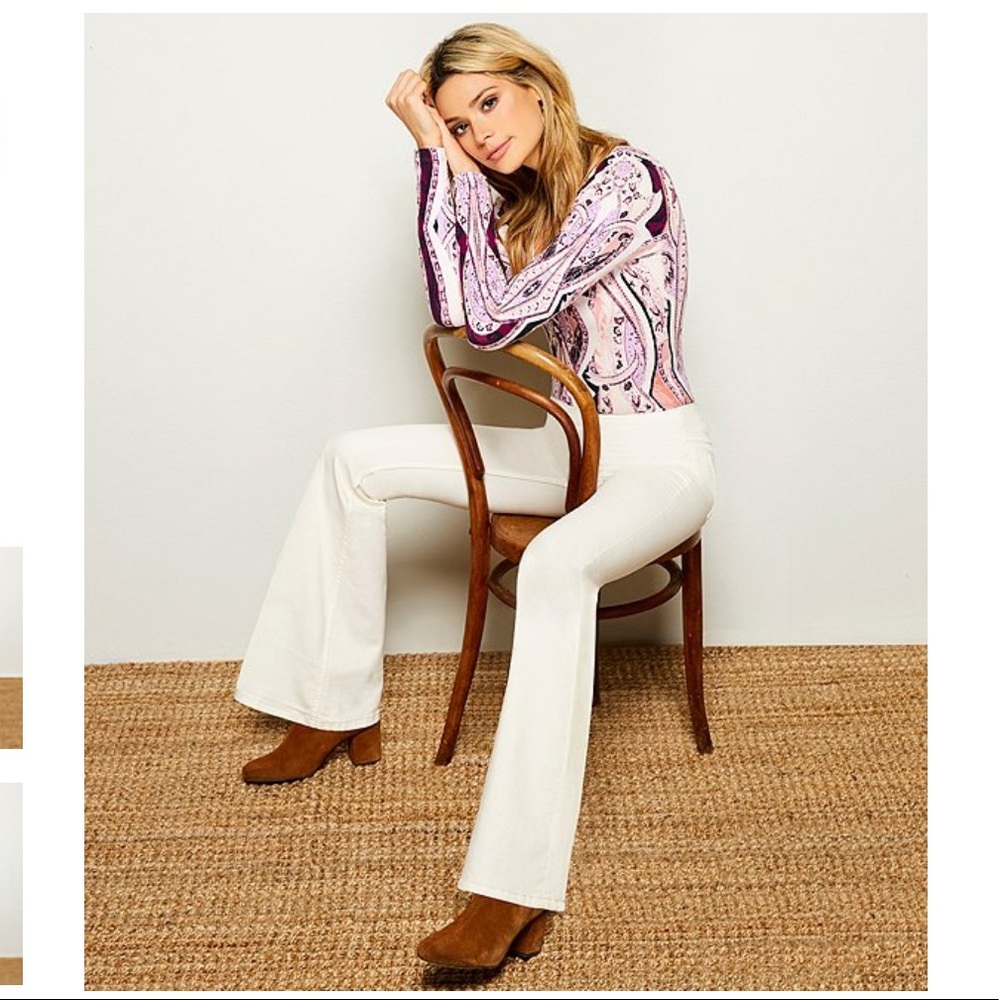 NWT Free People Penny Pull on Flare Jeans